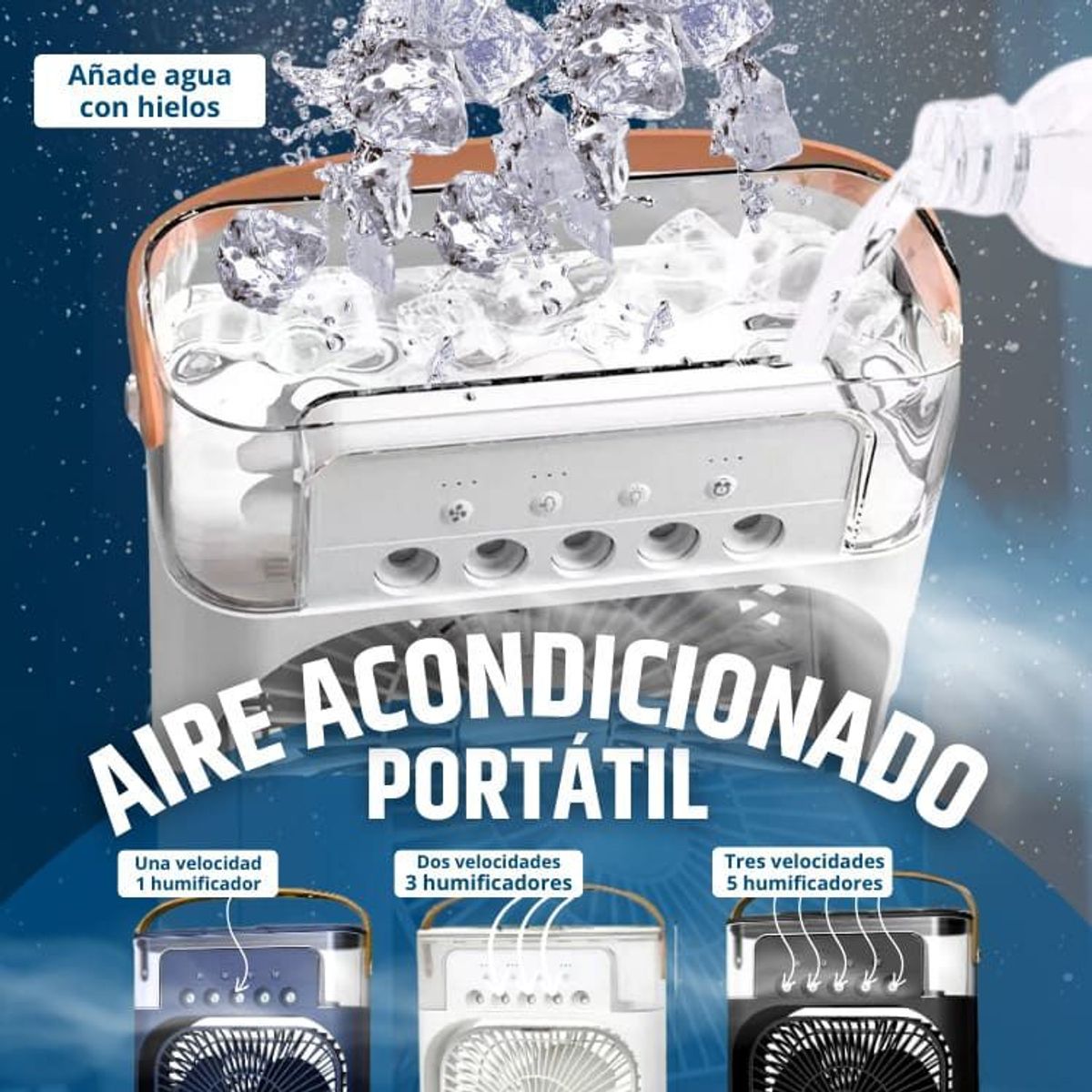 GENERICO - Aire Acondicionado Portátil Edición 2024