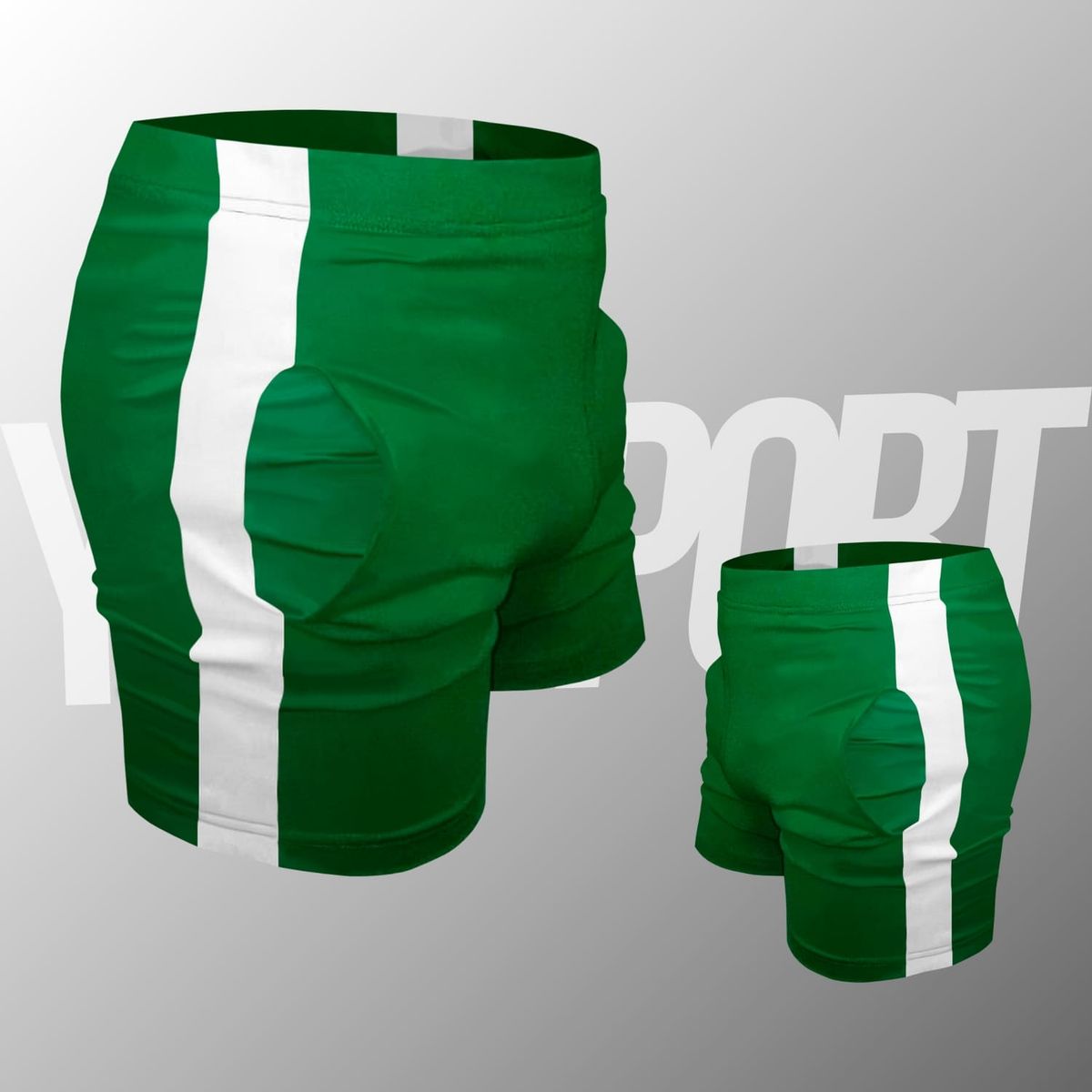 YML SPORT - Short de Entrenamiento Hombre - Short GYM Verde - YML SPORT