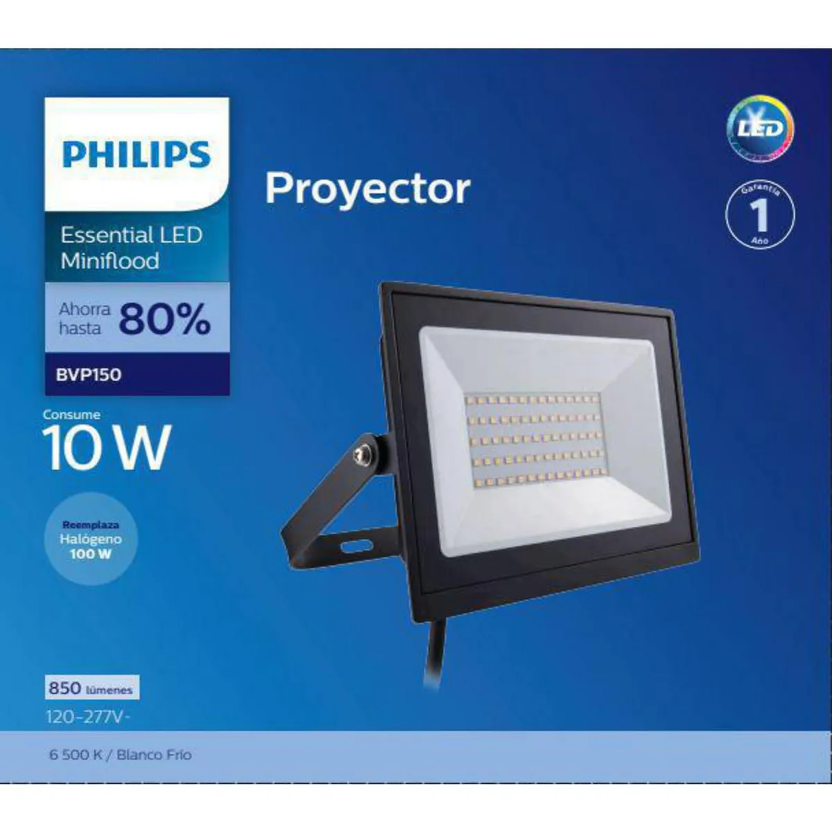 PHILIPS - Reflector LED Phillips 10W 850Lm