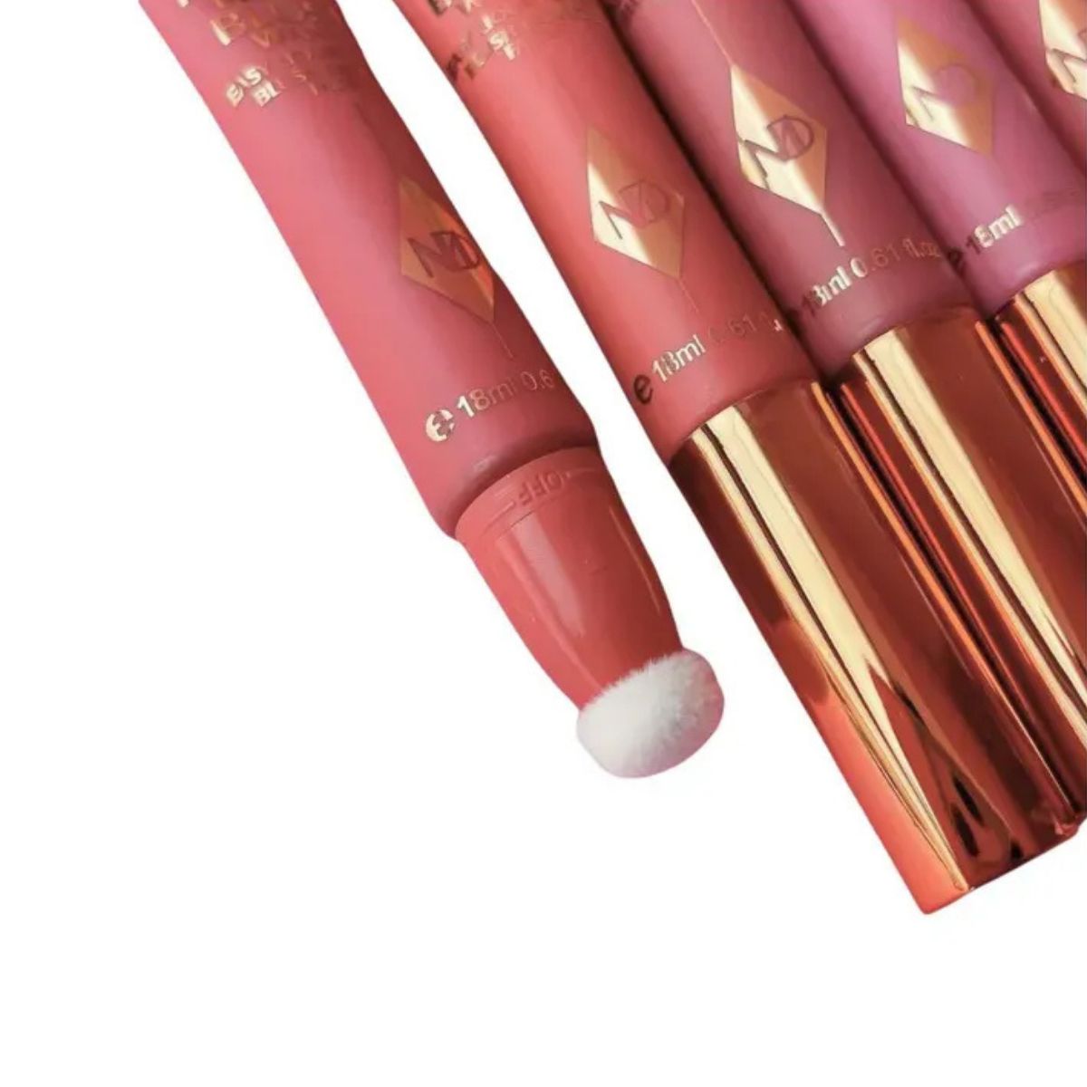 GENERICO - Rubor Liquido Matte con Aplicador M'lundo 6 Tonos