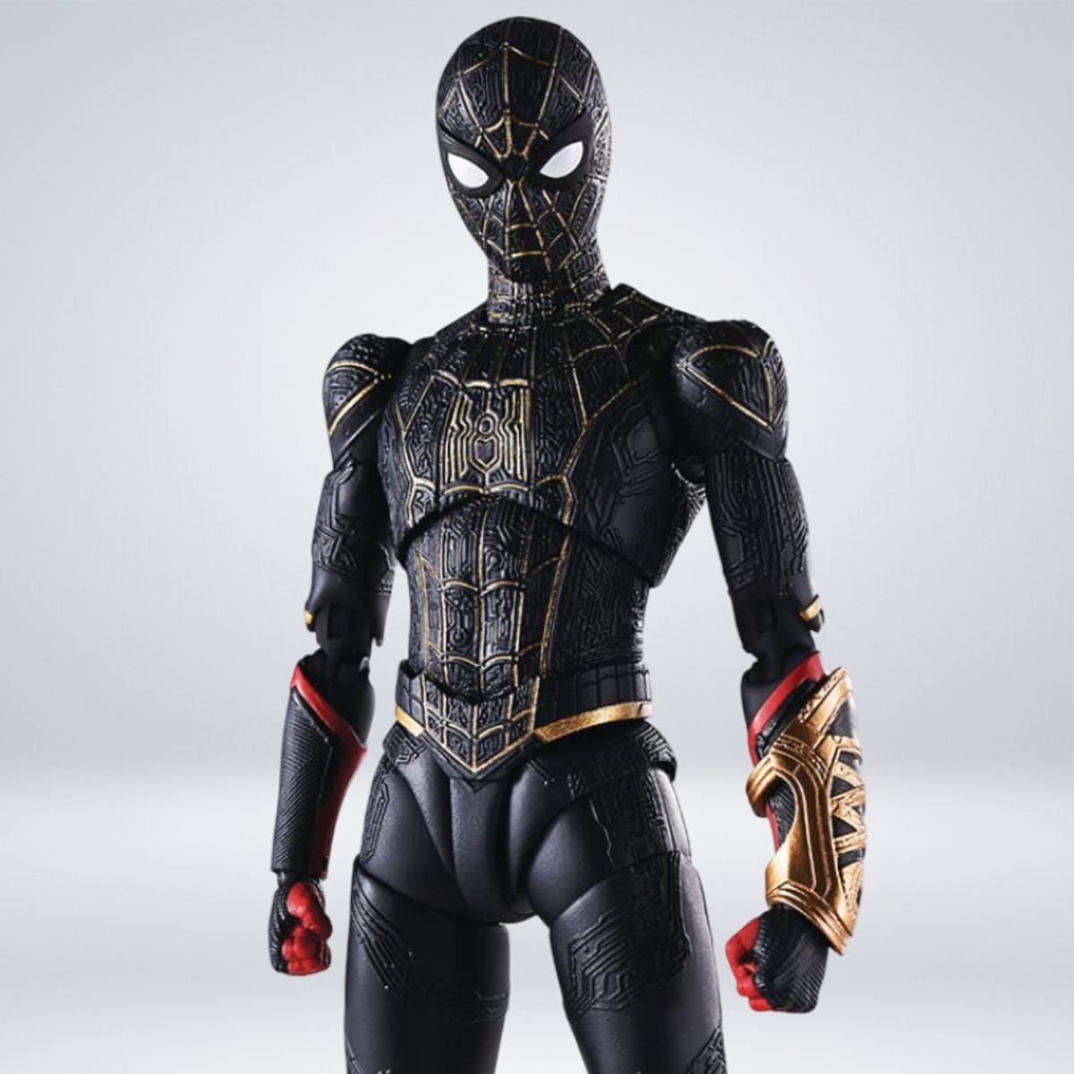 BANDAI NAMCO - FIGURAS SH FIGUARTS MARVEL - SPIDER-MAN BLACK & GOLD SUIT