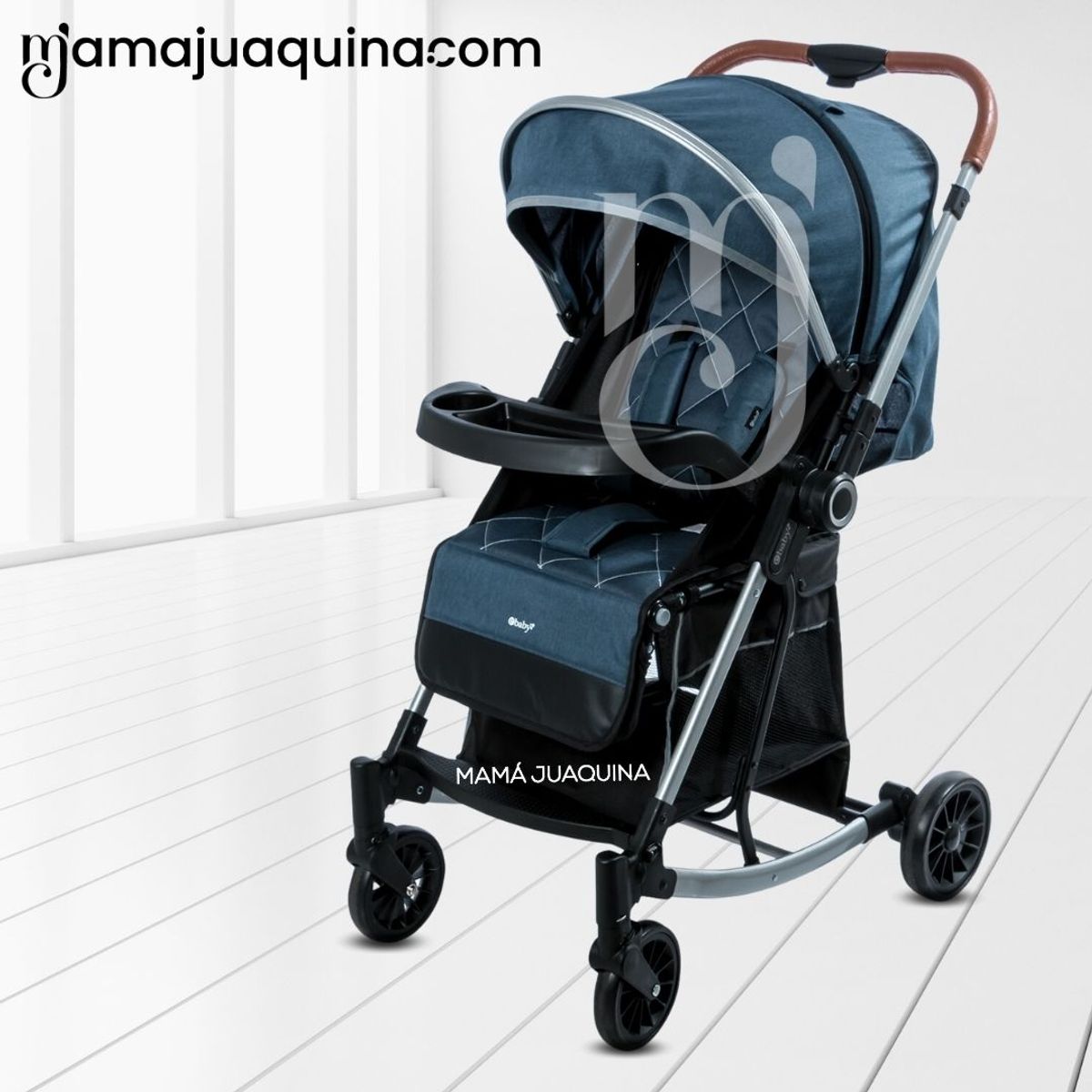 EBABY - Coche Mecedora de Lujo «EXUTOIRE» Blue
