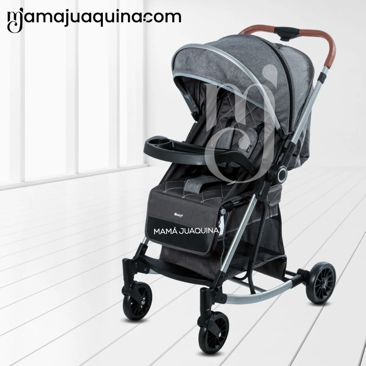 EBABY - Coche Mecedora de Lujo «EXUTOIRE» Gray