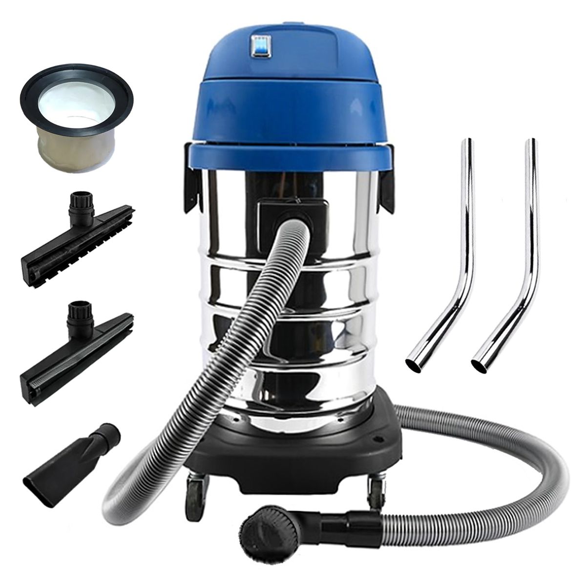 DONGCHENG - Aspiradora Industrial Carwash Solaqueo Dongcheng DVC30 1200W 30 Litros