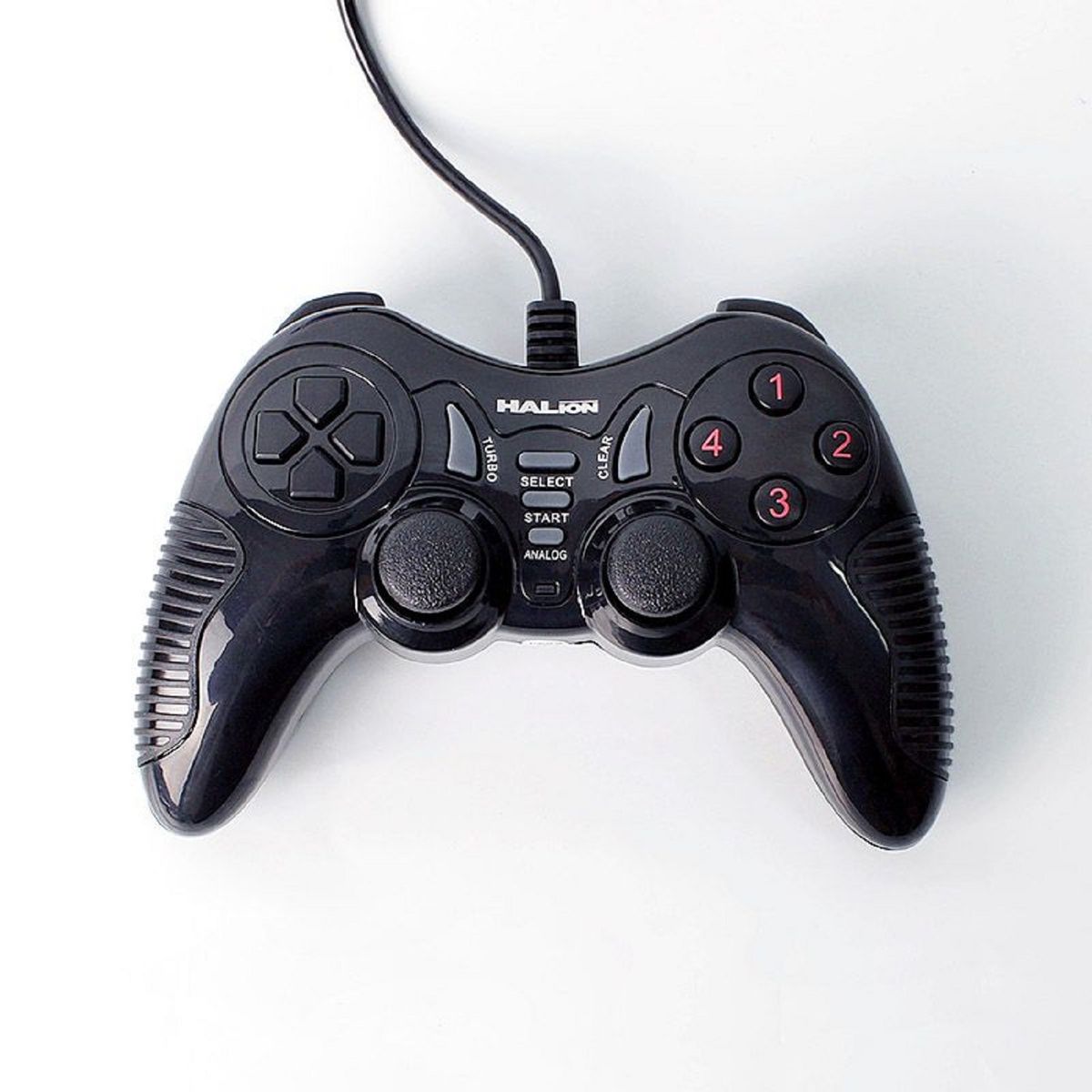 HALION - GAME PAD HALION HA-2011  CON CABLE USB NEGRO
