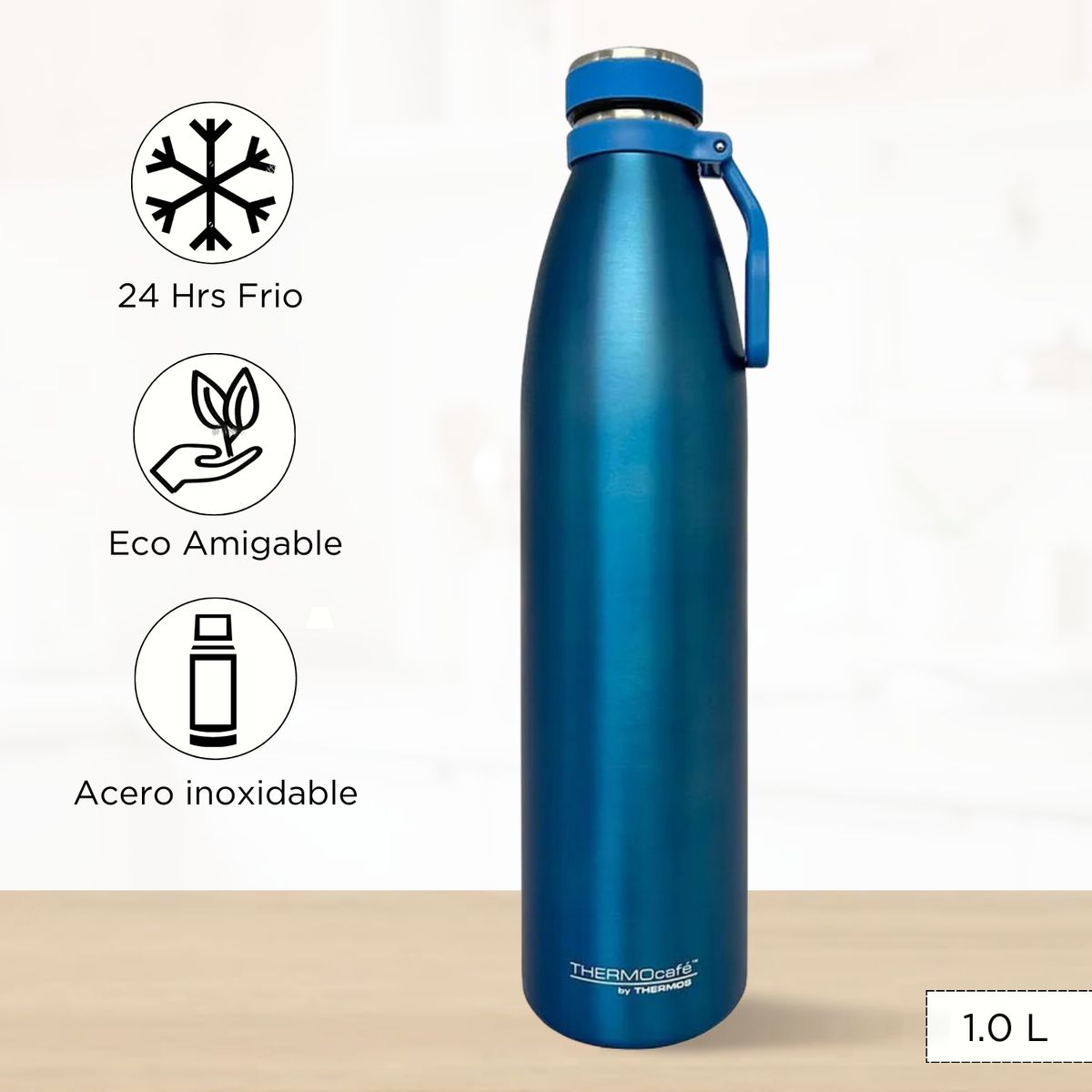 THERMOS - Tomatodo Termico Moray 1 Lt Celeste