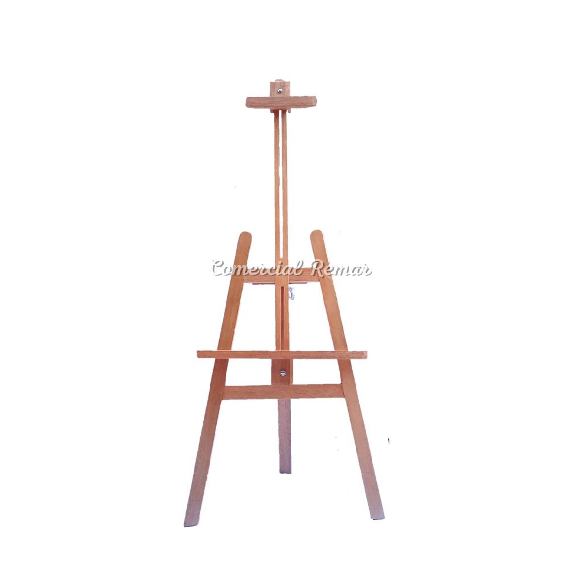 GENERICO - Caballete de Madera 1.45 m Profesional Tripode Pizarra Arte