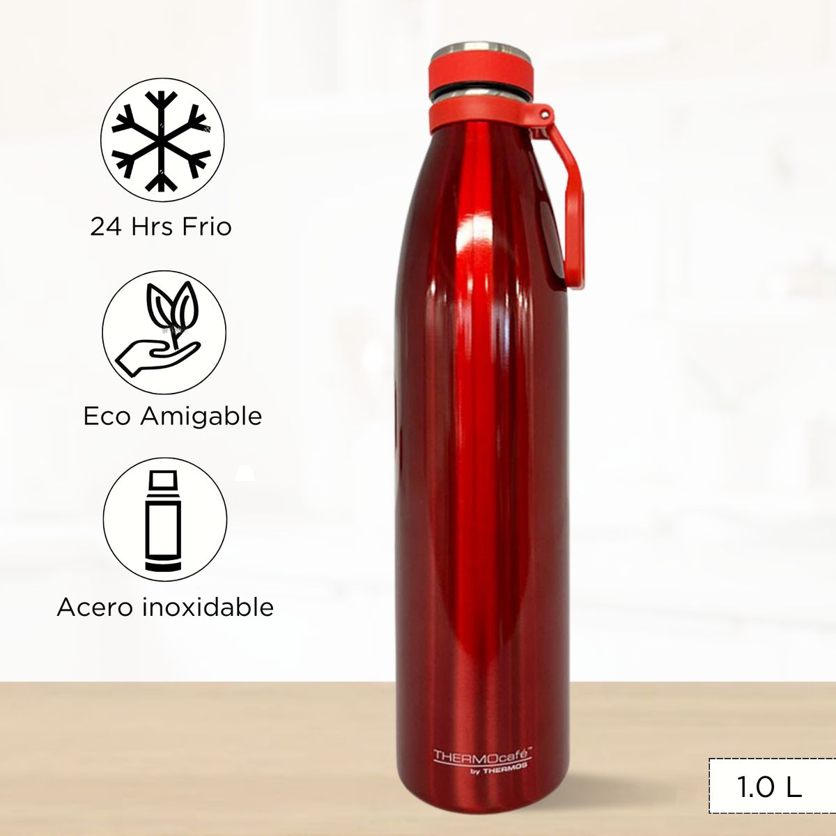 THERMOS - Tomatodo Termico Moray 1 Lt Rojo
