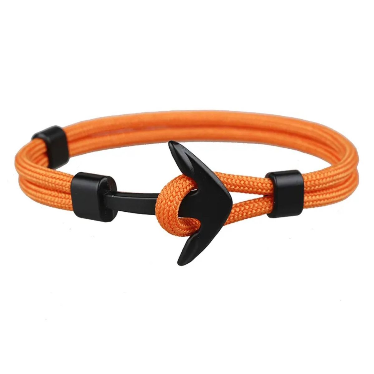 GENERICO - Pulsera para hombre Casual Retro de Ancla con Soga Enchapada