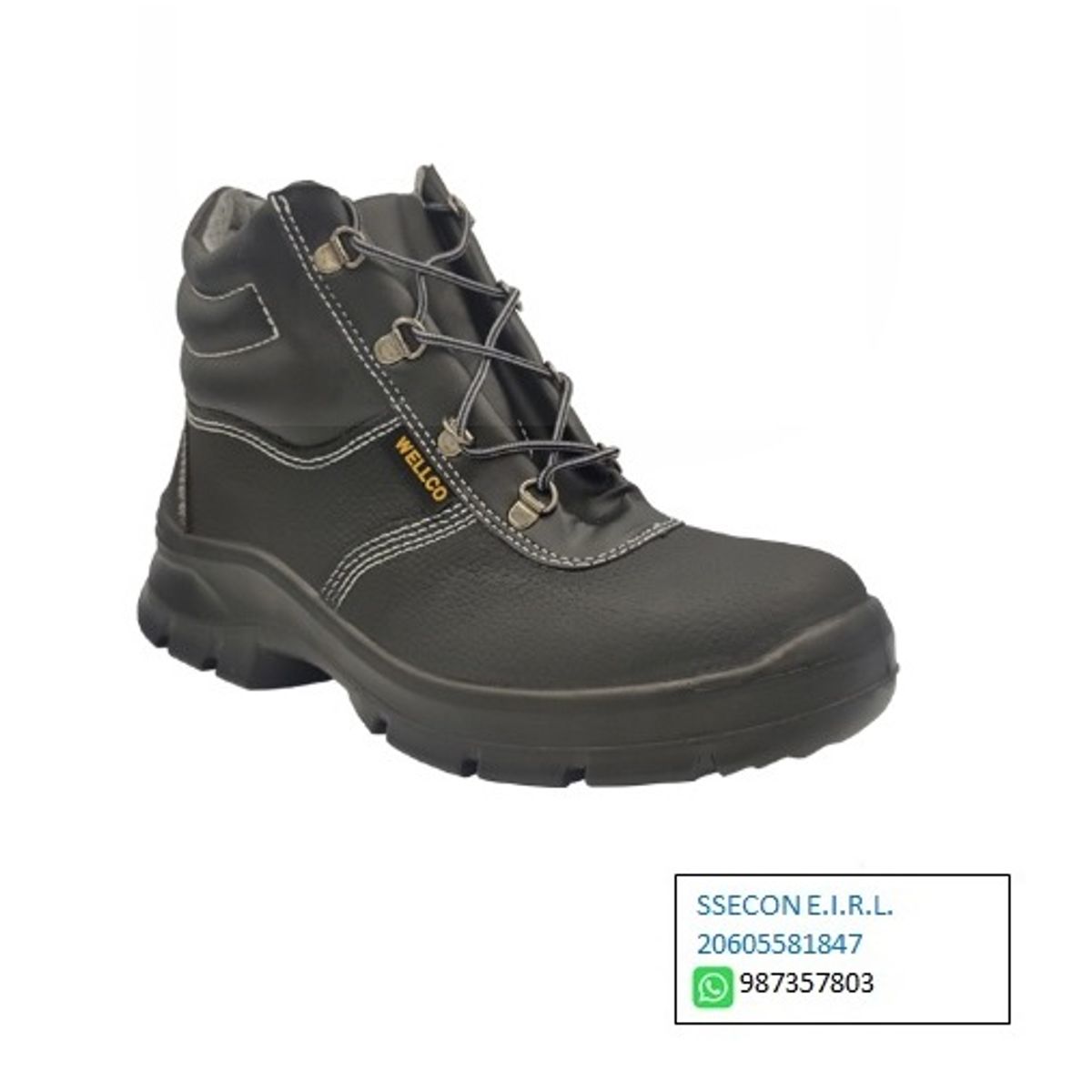 WELLCO PERUANA - BOTIN DE SEGURIDAD PUNTA  ACERO WELLCO