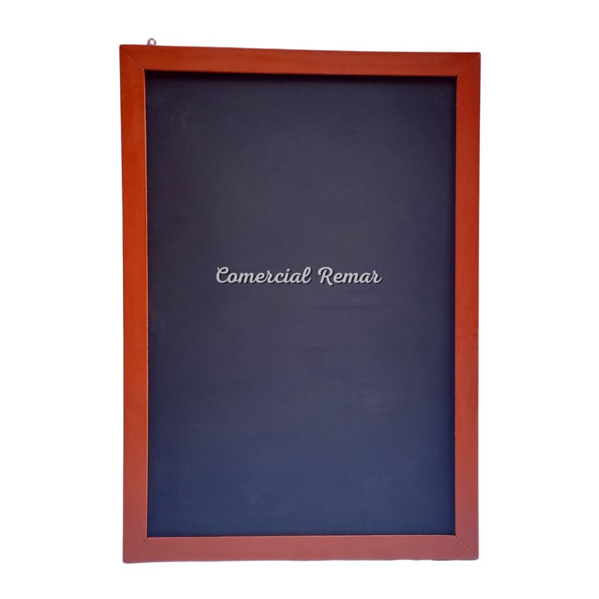 GENERICO - Pizarra 60x40cm Doble Cara Rústica de Madera para Negocio