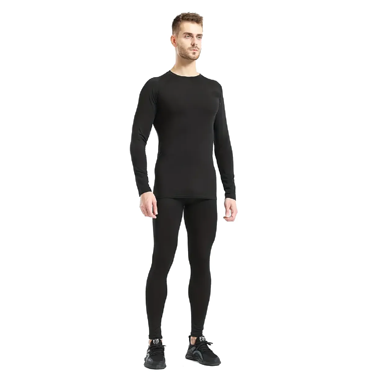 GENERICO - Conjunto Calentador para Hombre efecto termico para el frio