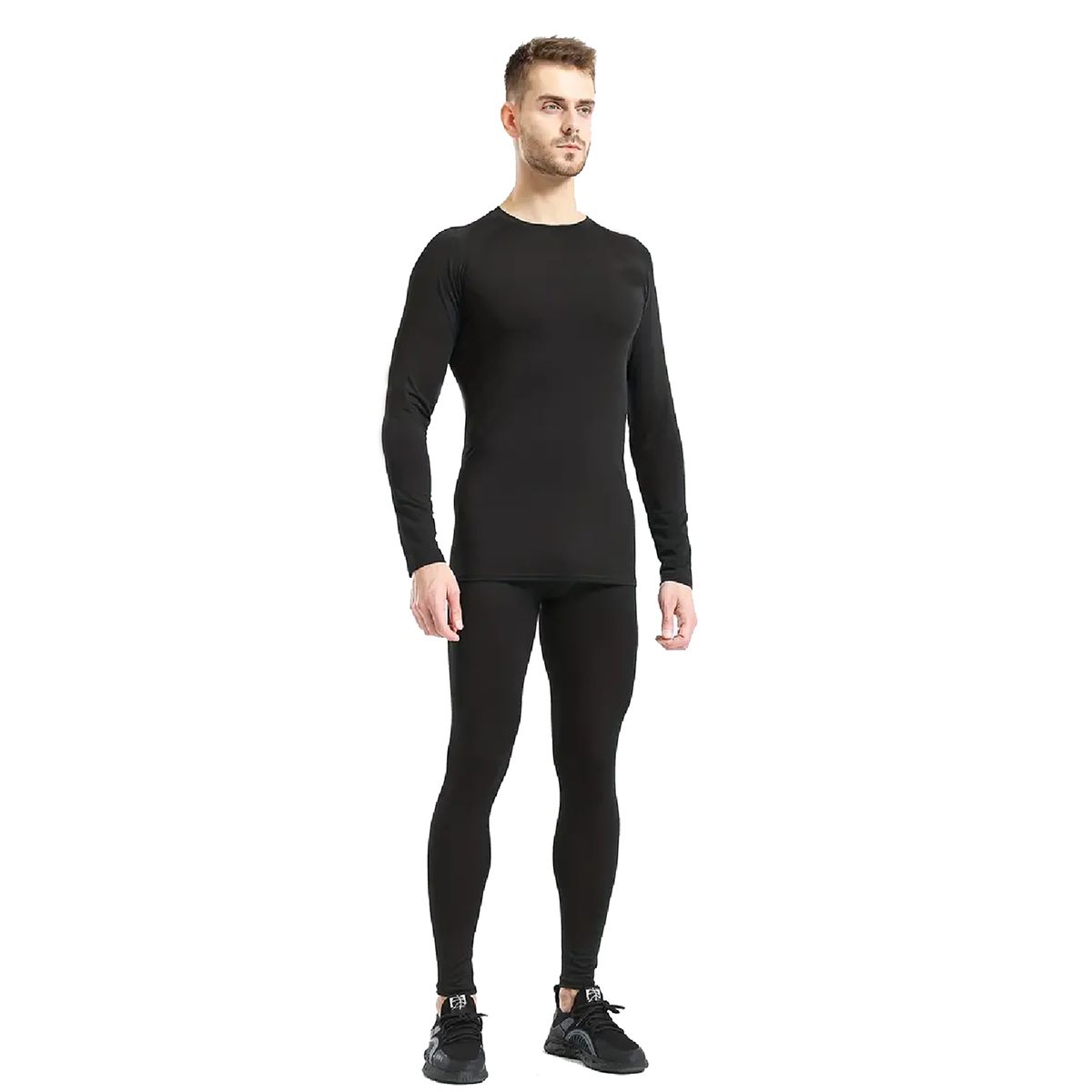 GENERICO - Conjunto Calentador para Hombre efecto termico para el frio