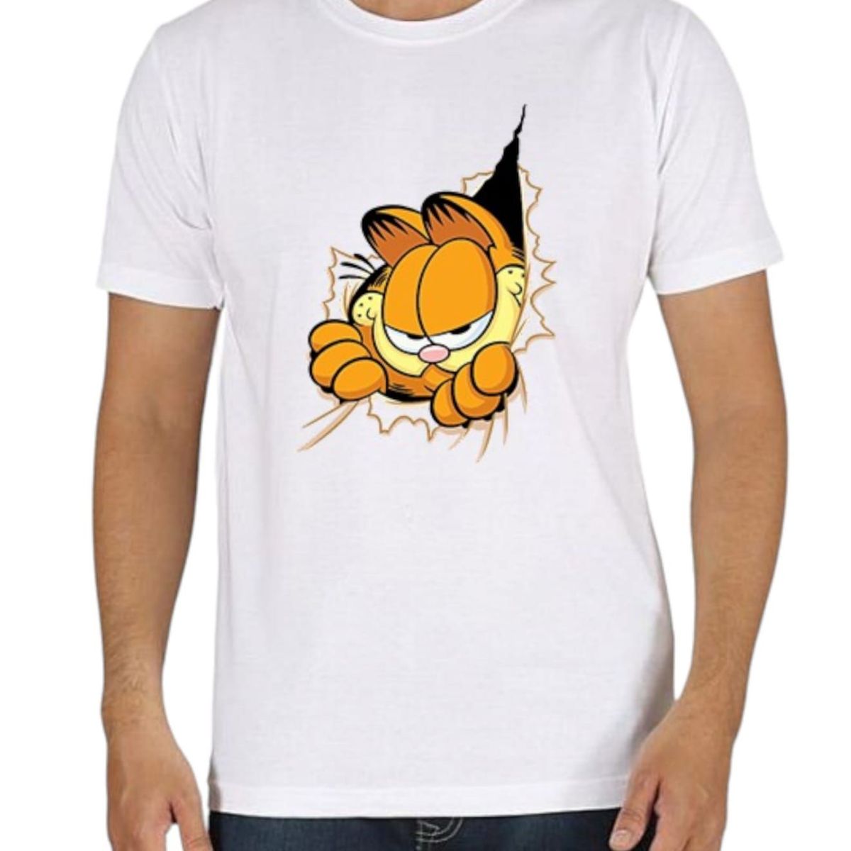 GENERICO - POLO GARFIELD DS01 MANGA CORTA