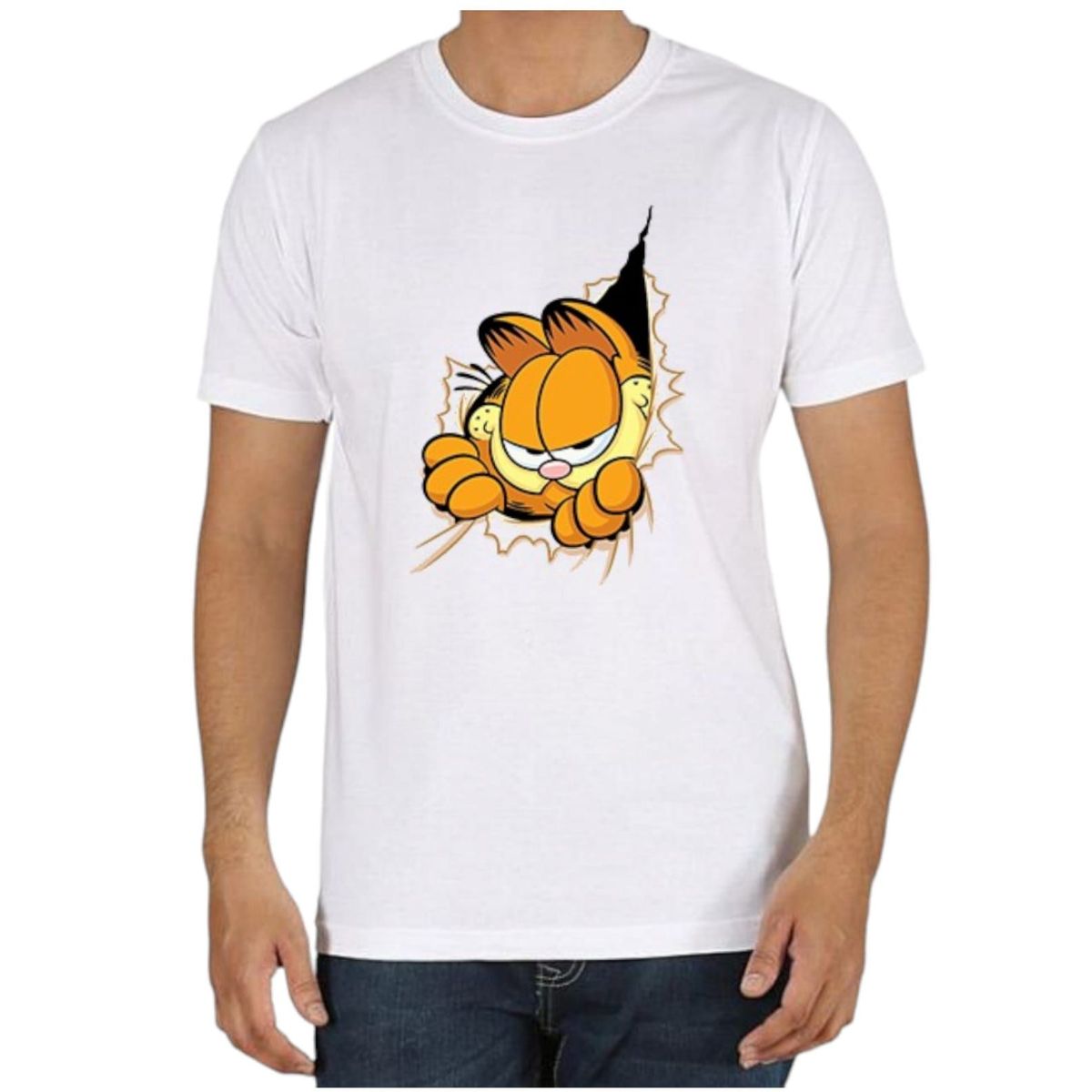 GENERICO - POLO GARFIELD DS01 MANGA CORTA