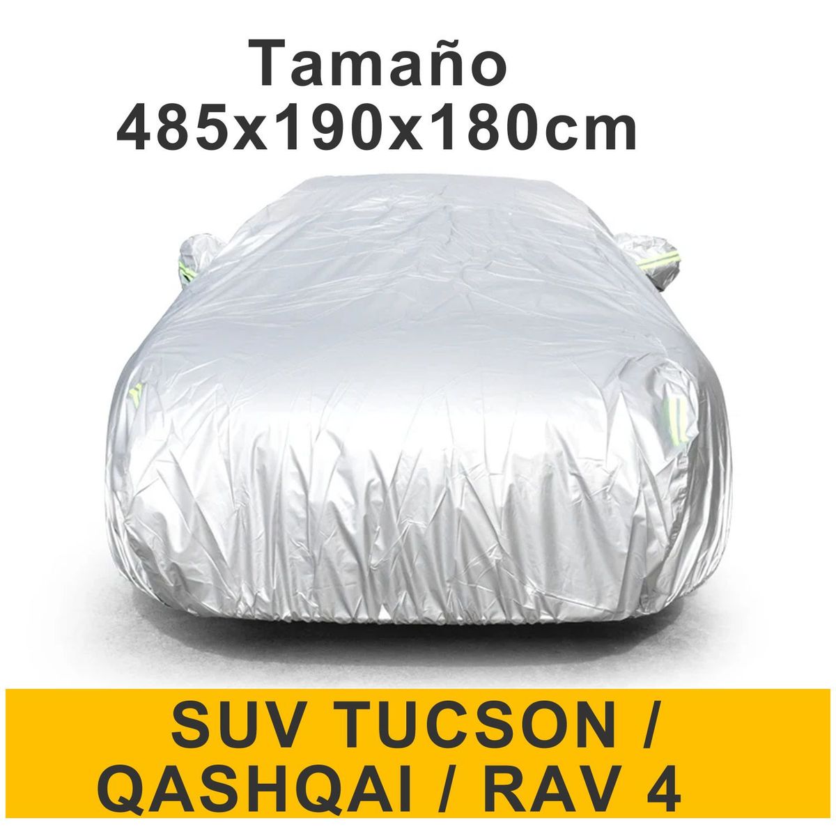 GENERICO - Cobertor Funda Para Suv Protección Solar Aislamiento Térmico