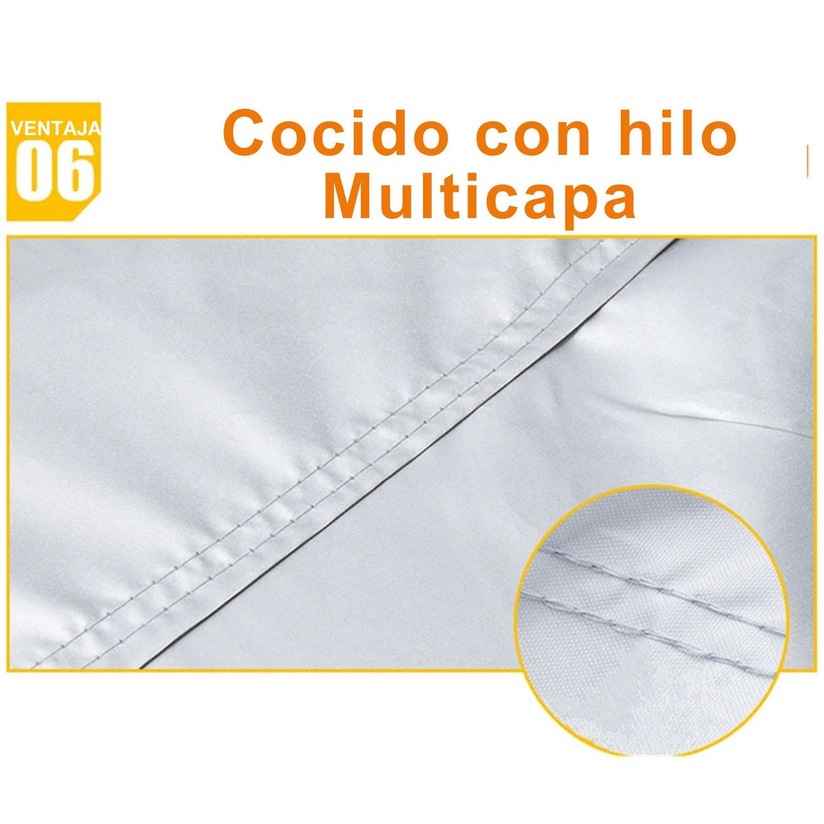 GENERICO - Cobertor Funda Para Suv Protección Solar Aislamiento Térmico