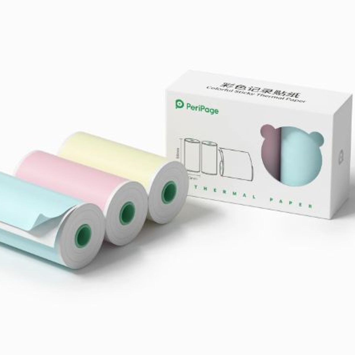 PERIPAGE - PACKX3 STICKER COLORES TERMICO