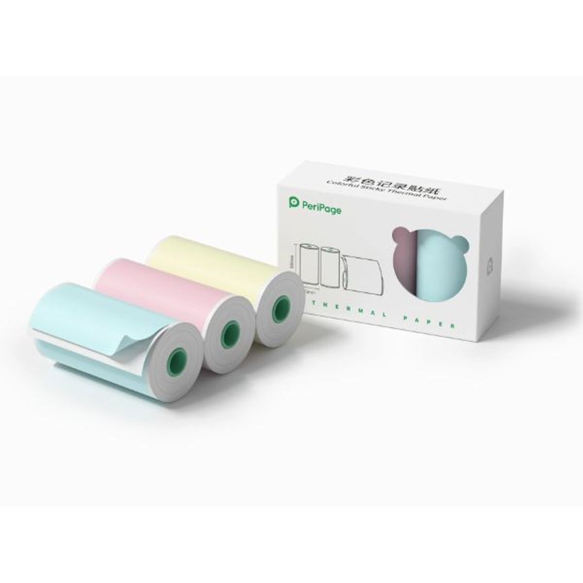 PERIPAGE - PACKX3 STICKER COLORES TERMICO