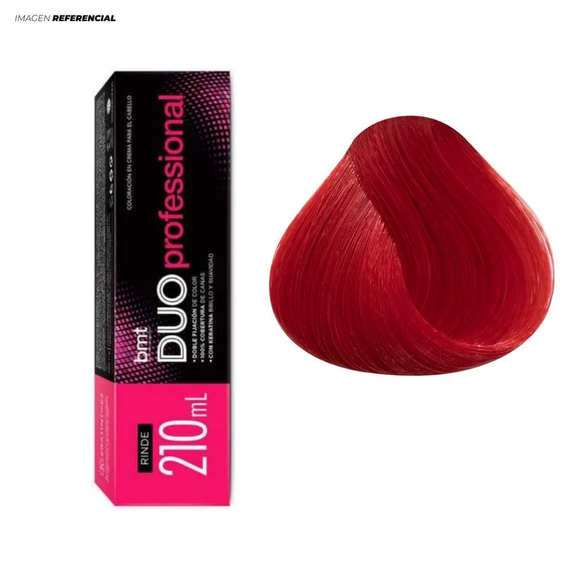 GENERICO - BMT Duo Professional Tinte para cabello color Rojo