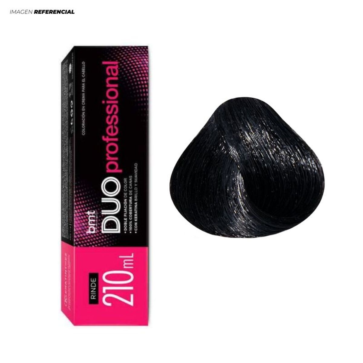 GENERICO - BMT Duo Profesional Tinte para cabello Negro