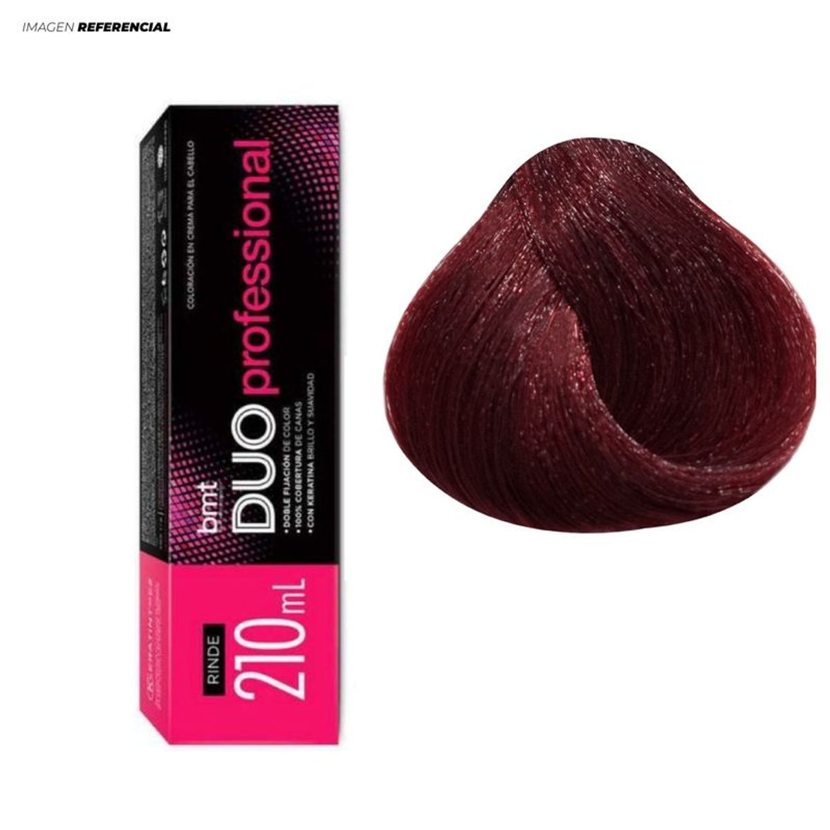 GENERICO - BMT Duo Professional Tinte 7066 Rubio Rojizo Profundo