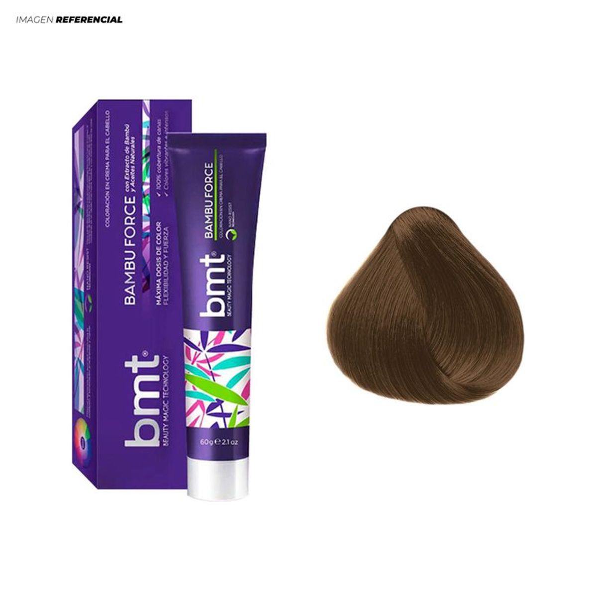 GENERICO - BMT Bambú Forcé Tinte 07 Rubio Medio