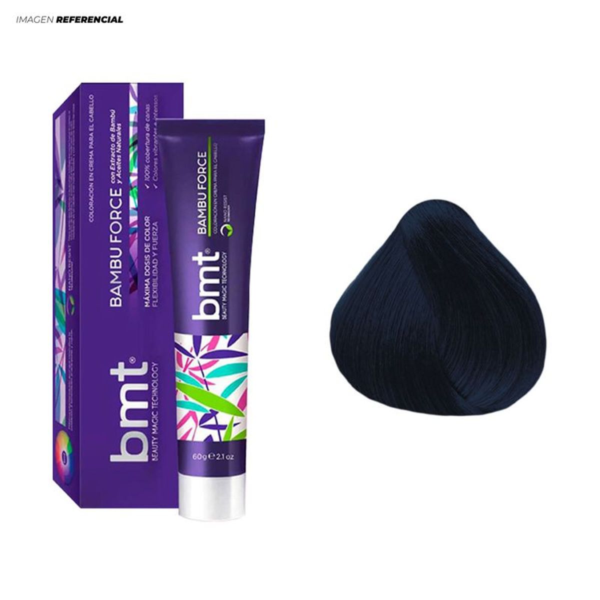 GENERICO - BMT Bambú Forcé Tinte 11 Negro Azulado
