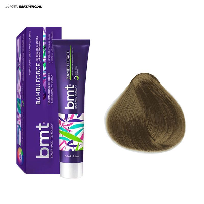 GENERICO - BMT Bambú Forcé Tinte 7-3 Rubio Medio Dorado