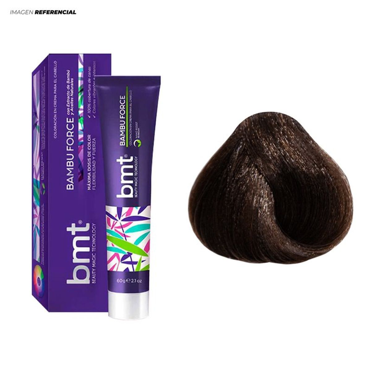 GENERICO - BMT Bambú Forcé Tinte 7-4 Rubio Medio T