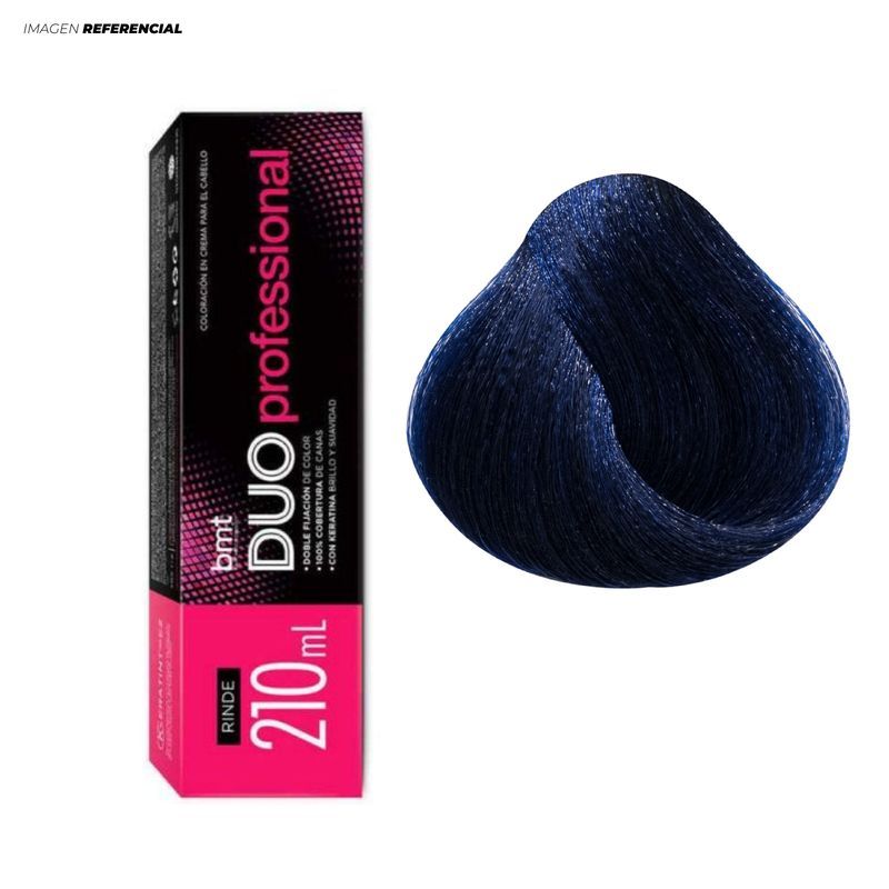 GENERICO - BMT Duo Professional Tinte para cabello color Azul