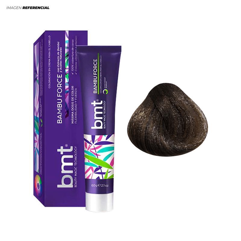 GENERICO - BMT Bambú Forcé Tinte 06 Rubio Oscuro Natural Intenso