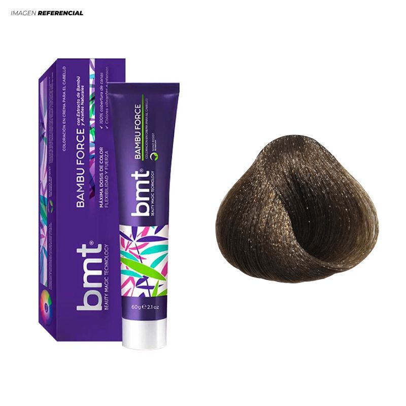 GENERICO - BMT Bambú Forcé Tinte 7-14 Rubio Cenizo chocolate