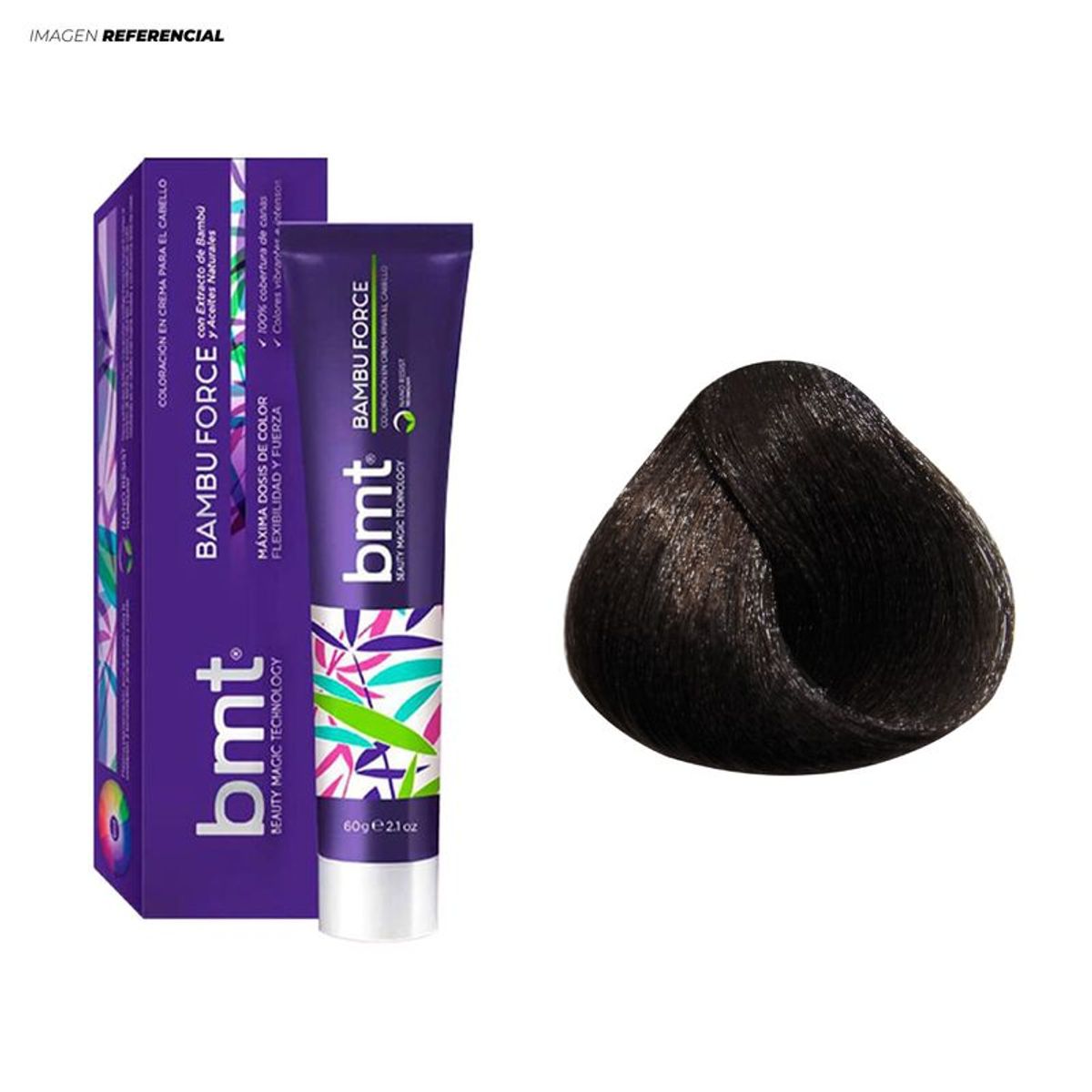 GENERICO - BMT Bambú Forcé Tinte 5-4 Castaño Claro T