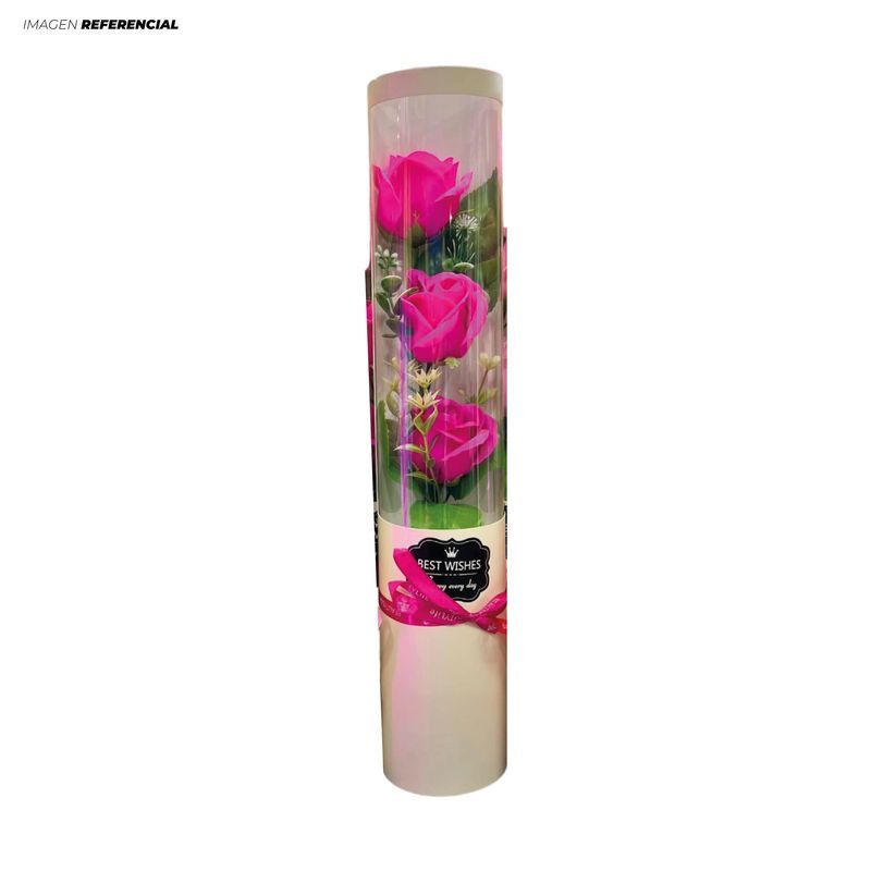 GENERICO - Ramo de Flores de Jabón de color Rosado