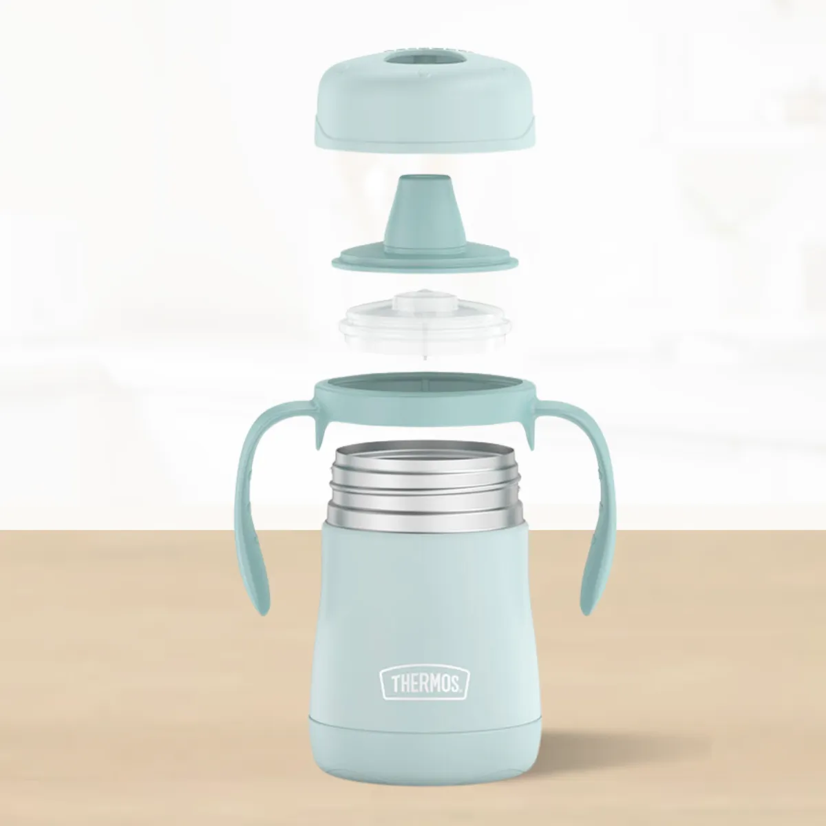 THERMOS - Tomatodo Termico para niño SIPPY 210 Ml Verde
