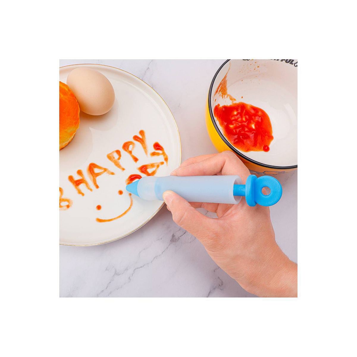 GENERICO - Bolígrafo De Silicona Para Decoración De Pasteles