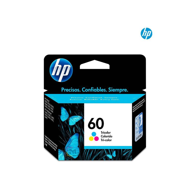 HP - Cartucho HP 60 Tricolor CC643WL original