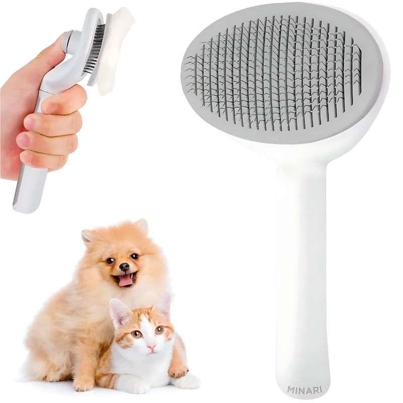 GENERICO - Peine Cepillo Quita Pelusa y Expulsador de Pelo de mascotas