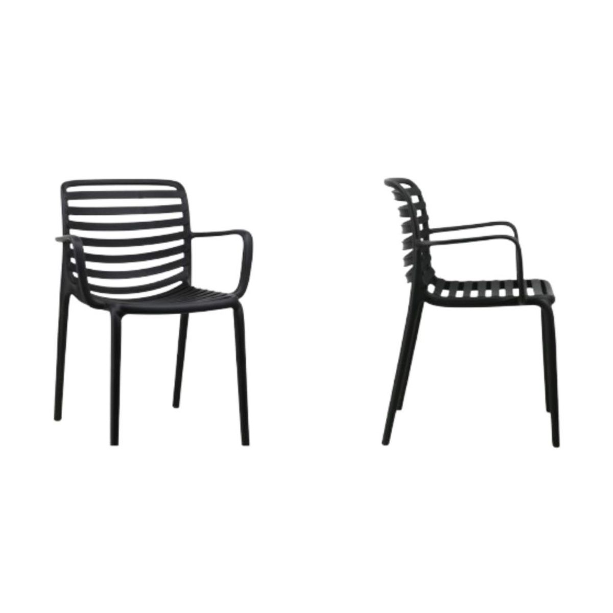 NIHM - Silla de Comedor Tootie Negro