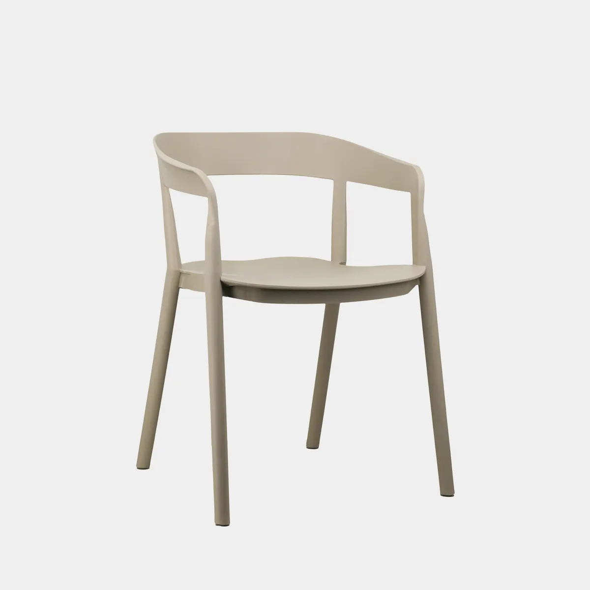 NIHM - Silla de Comedor Tayrona de Polipropileno Beige