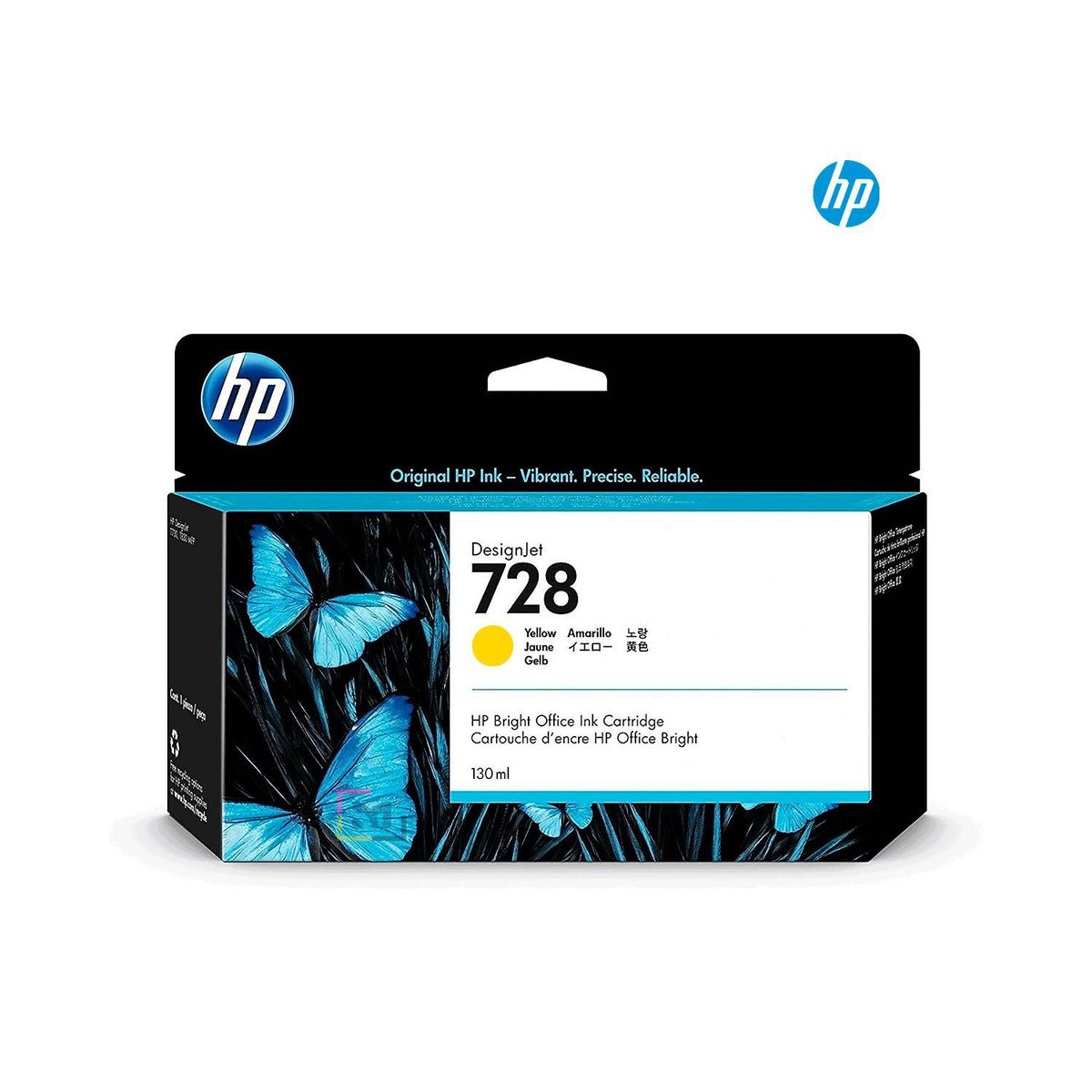 HP - Cartucho HP 728 Amarillo F9J65A original