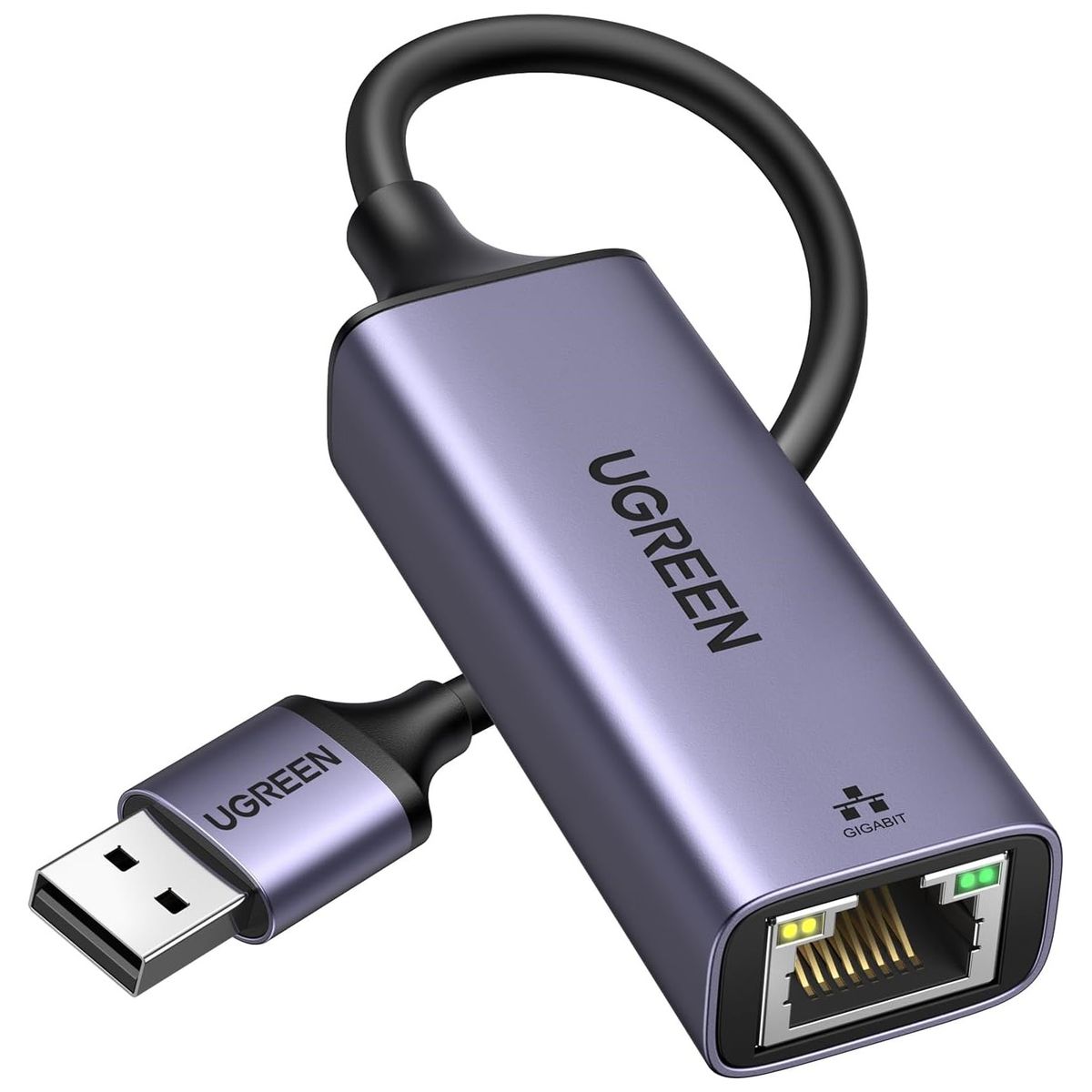 UGREEN - Adaptador Usb 3.0 Ethernet RJ45 Giga Ugreen Win Mac Linux CM209 50922