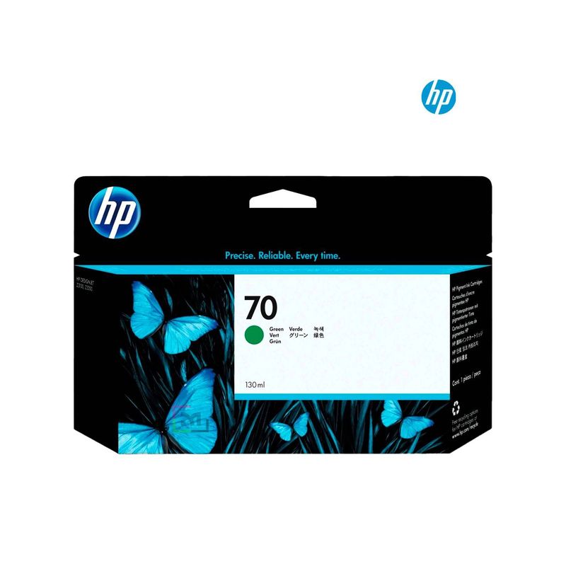 HP - Cartucho HP 70 Verde C9457A original
