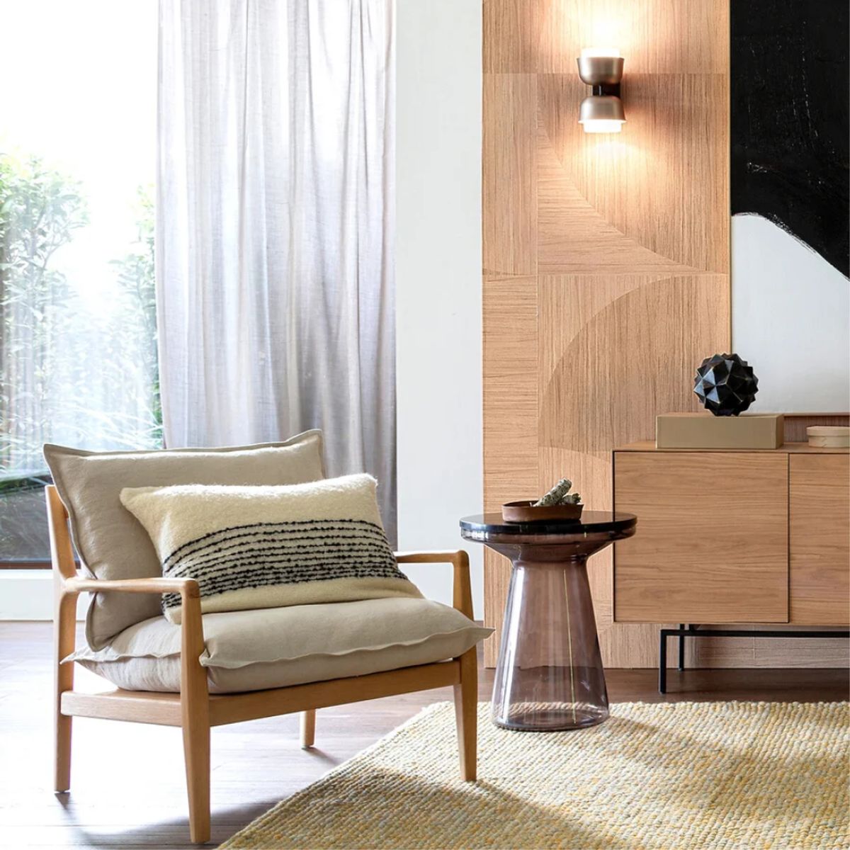 CENTRAL DECCO - BUTACA DAYSI BEIGE NORDICO