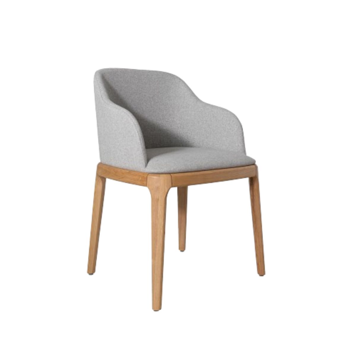 NIHM - Silla de Comedor Wichita de Madera Natural