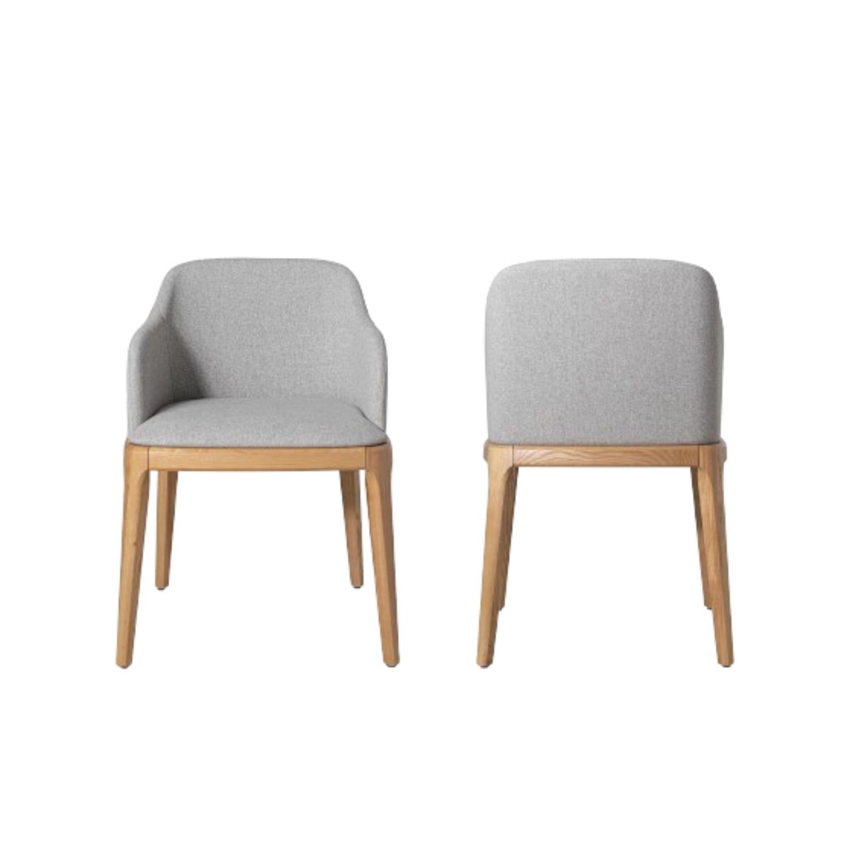 NIHM - Silla de Comedor Wichita de Madera Natural