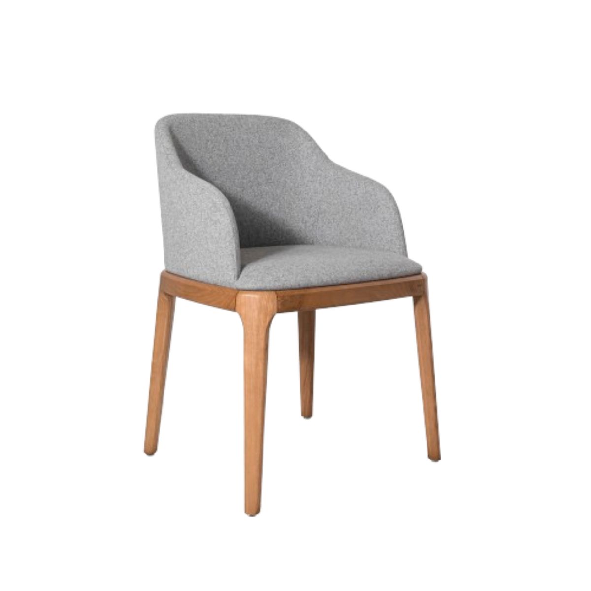 NIHM - Silla de Comedor Wichita de Madera Walnut