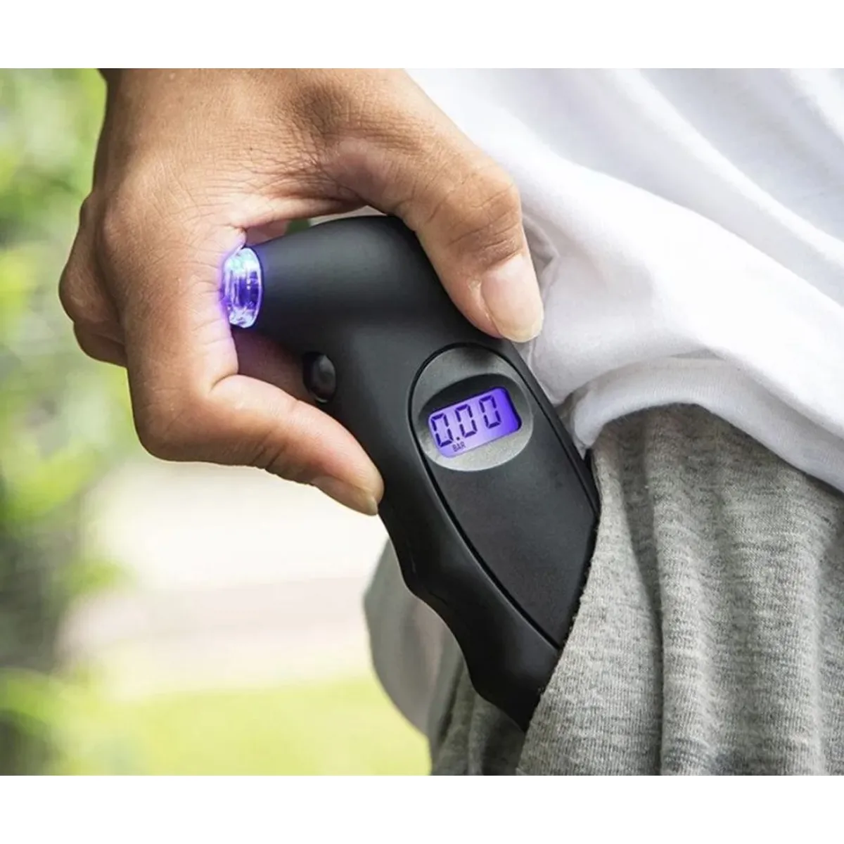 GENERICO - Medidor de Presión de Llantas Digital