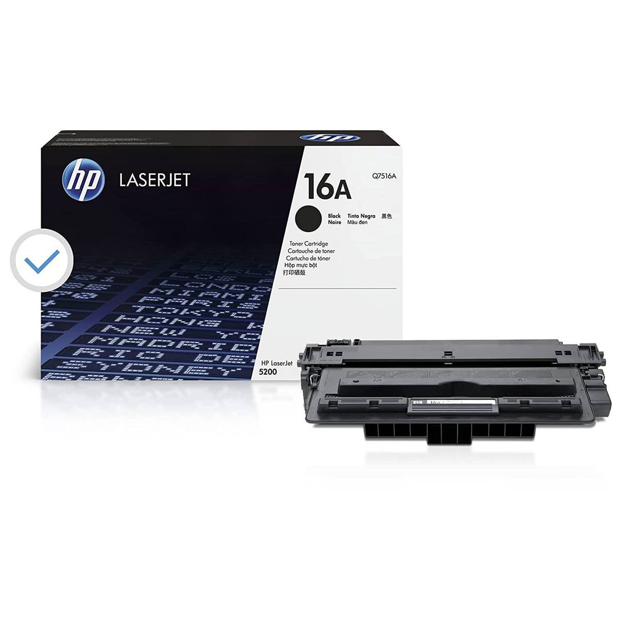 HP - TONER HP 16A CÓDIGO Q7516A NEGRO 12000 Pág